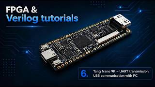 Verilog and Tang Nano 9K   UART transmission, USB communication with PC