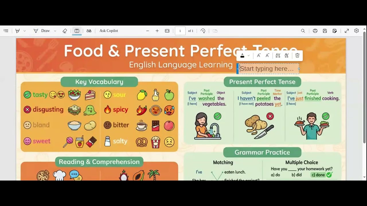 Present Perfect /الصف السادس #جيداء_صقر #moreenglishmorelove #المنهاج_السوري #english