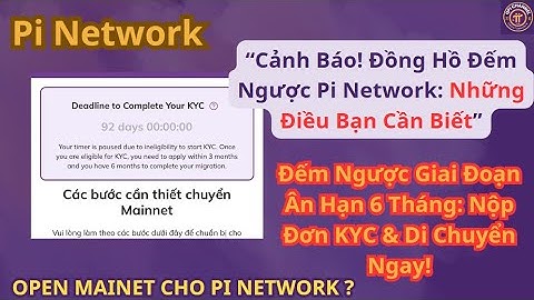 Cảnh Báo! Đồng Hồ Đếm Ngược Pi Network: Những Điều Bạn Cần Biết