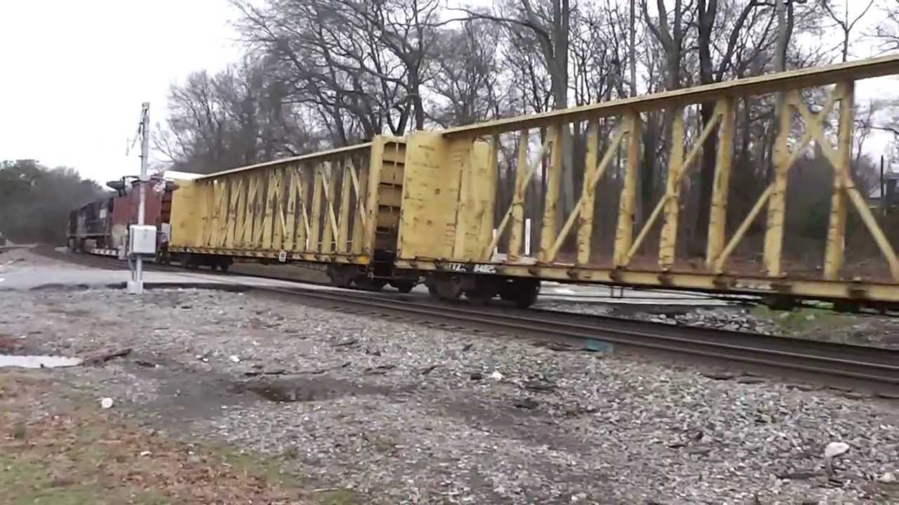 Norfolk Southern Northbound Manifest Train(HD) Mableton,Ga.12-23-2013 - YouTube