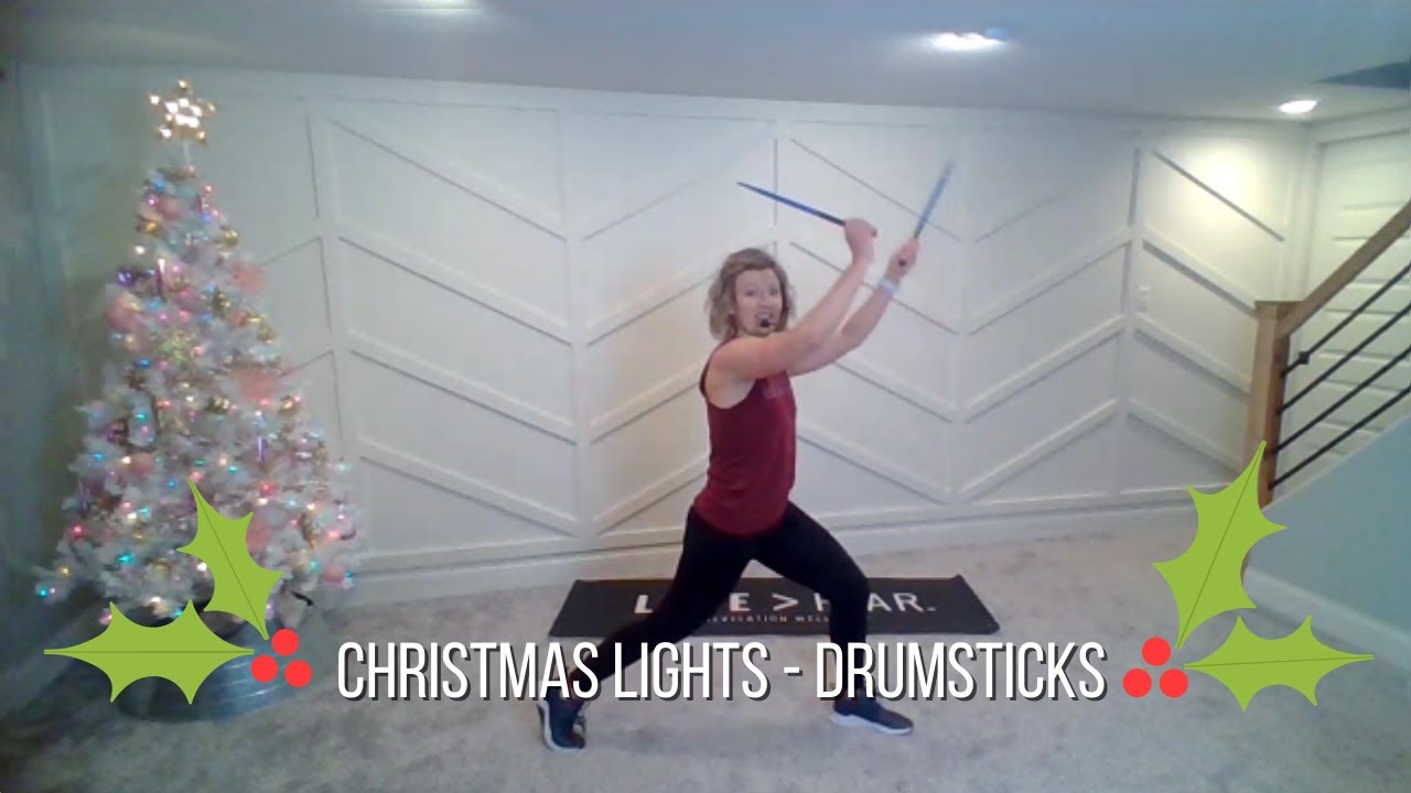Christmas Lights Drumstick Workout YouTube