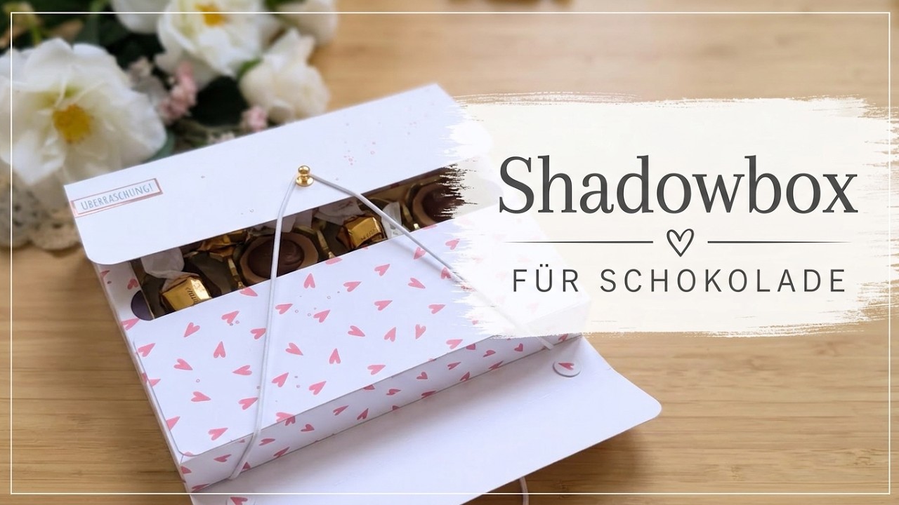 Große Shadowbox für Schokolade