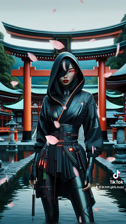 Asan Ninja Girl #girl #aigirl #ninja #japan