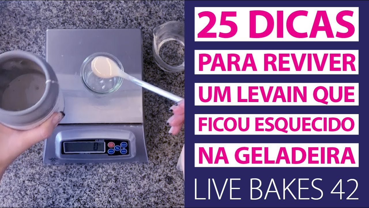 25 DICAS PARA REVIVER UM LEVAIN ESQUECIDO NA GELADEIRA