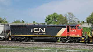 CN M397 (with BCOL 4618) at Tansley • May 19, 2023