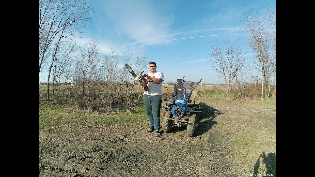 AVENTURĂ ÎN PĂDURE TĂIEM LEMNE ȘI LE TRAGEM CU MOTOCULTORUL