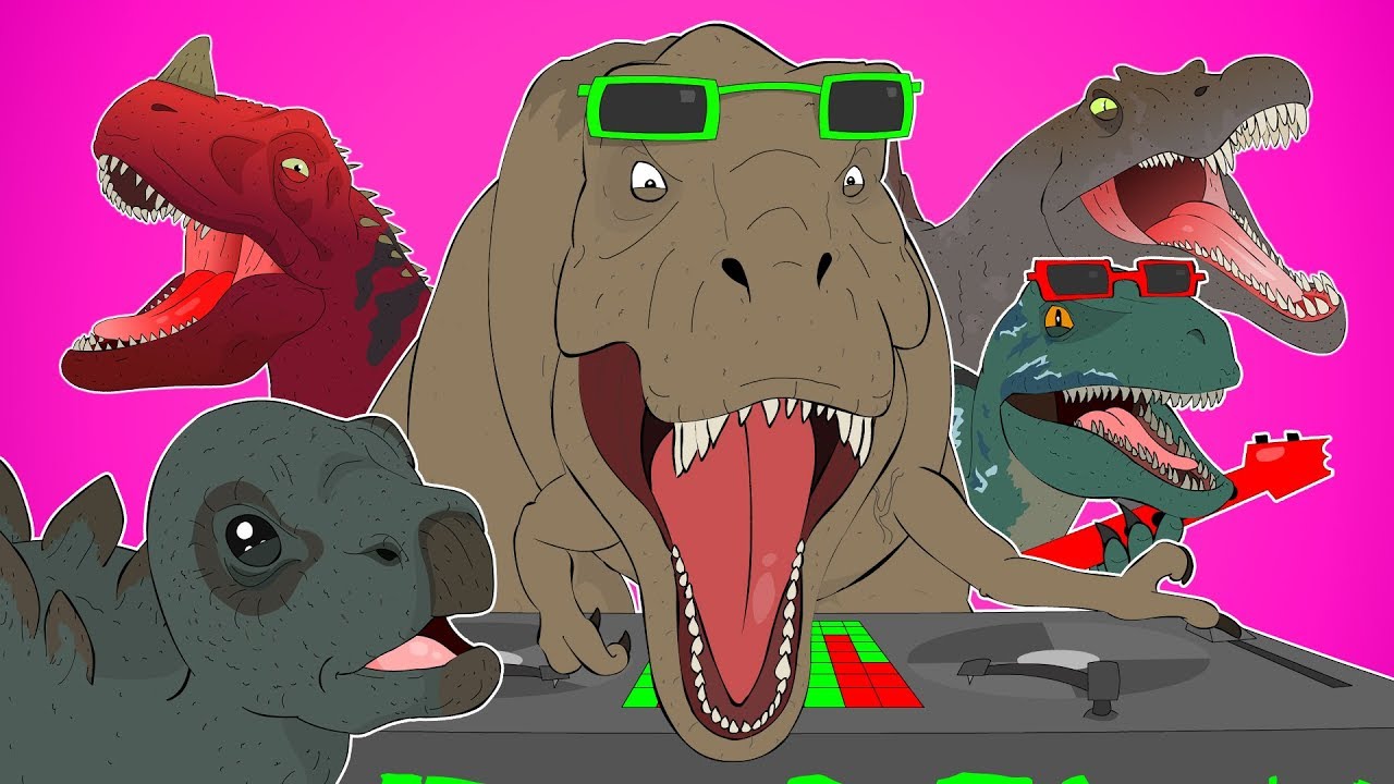  JURASSIC WORLD HUNGRY DINOSAURS THE MUSICAL   Animated Song