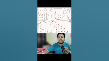 Ninja Technique to Solve Java Pattern Programs || ICSE Class 10th #shortvideo #icse #shorts