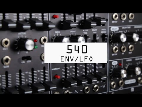 Using the Roland SYSTEM-500 modular series (ENV/LFO)