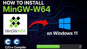 How to install MinGW compiler on windows 11 for C and C++ #mingw #compiler #windows11 #vscode