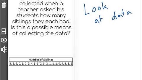 [6.SP.5b-1.1] Methods of Data Collection - Common Core Standard