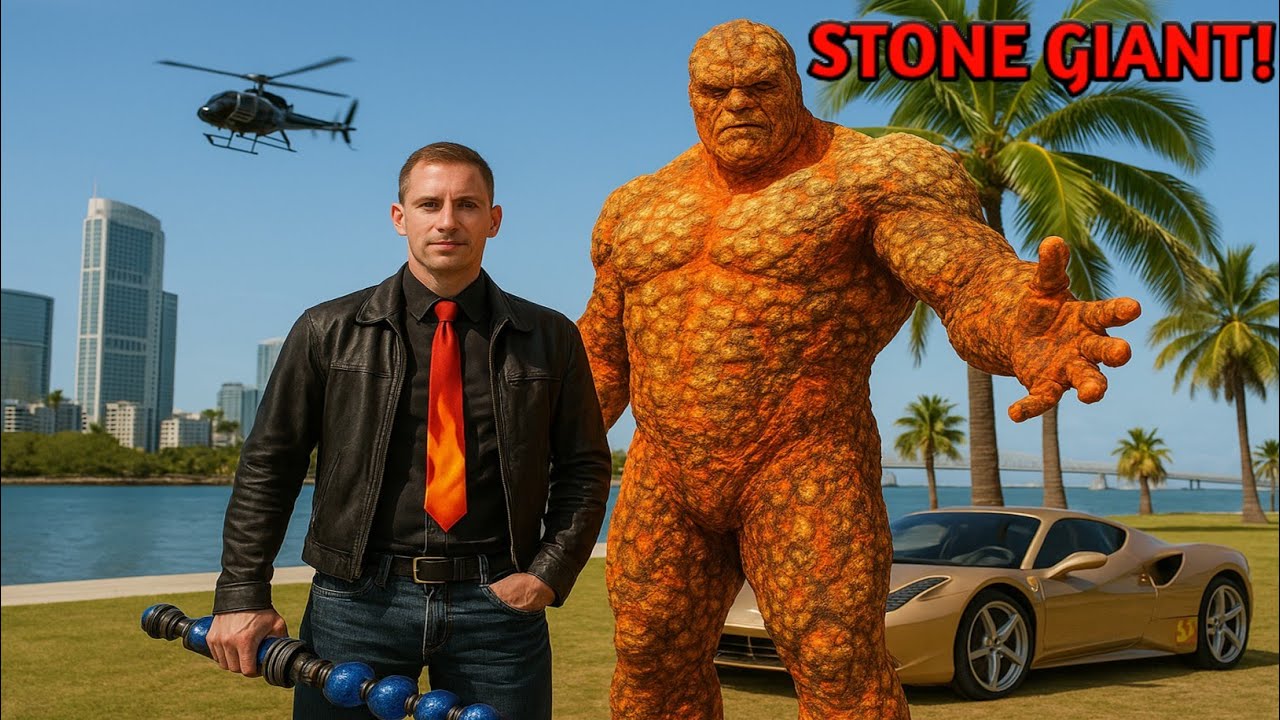 Stone Giant vs Military Epic Open World Battle 😯 Offline Game