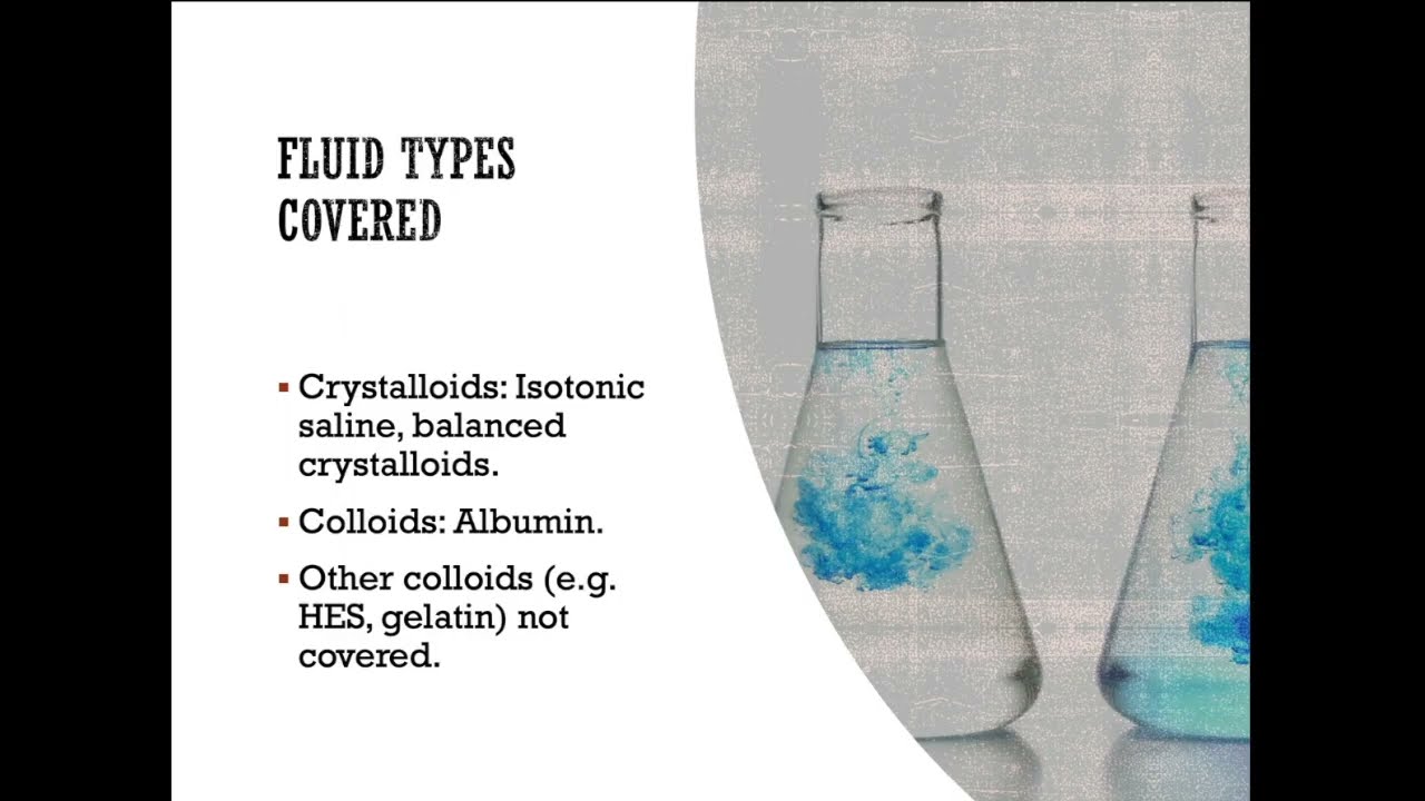 ESICM CPG on Fluid Therapy (Part 1: Choice of Resuscitation Fluids)