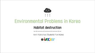 [IVECA SDGs Solution Contest] Solution for SDG 13,14,15 on Global Warming and Environmental Issues
