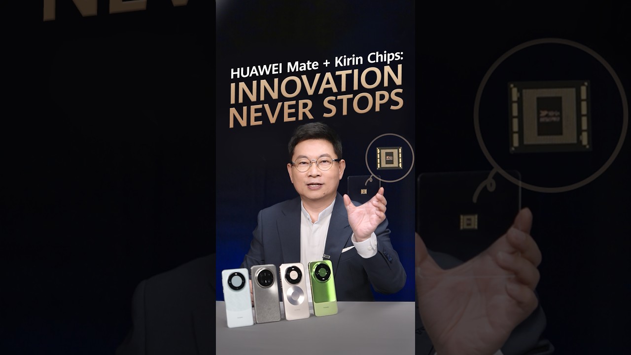 HUAWEI Mate + Kirin Chips: Innovation Never Stops. #HUAWEI Mate with flagship τ Kirin chips! 🚀