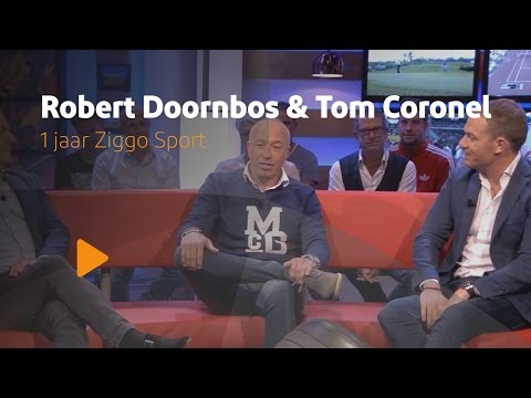 Het Ziggo Sport-moment Robert Doornbos en Tom Coronel