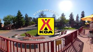 K1 Deluxe Cabin at San Francisco North Petaluma KOA - 360 Video Tour