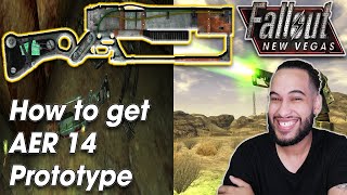 Fallout New Vegas - How To Get AER14 Prototype (Legendary Weapon Guide)