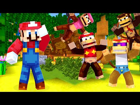 Minecraft Super Mario -  Donkey Kong Jungle! [62]