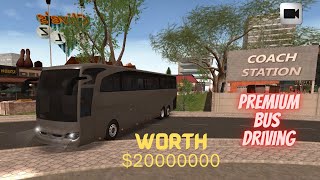 Luxurious Bus Driving WORTH $200000 😱 in COACH BUS simulator Ep 03 screenshot 5