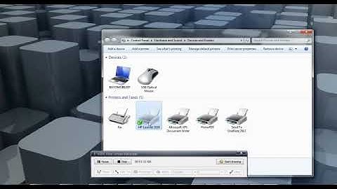 How to set default printer and paper size from A4 to letter on windows 7