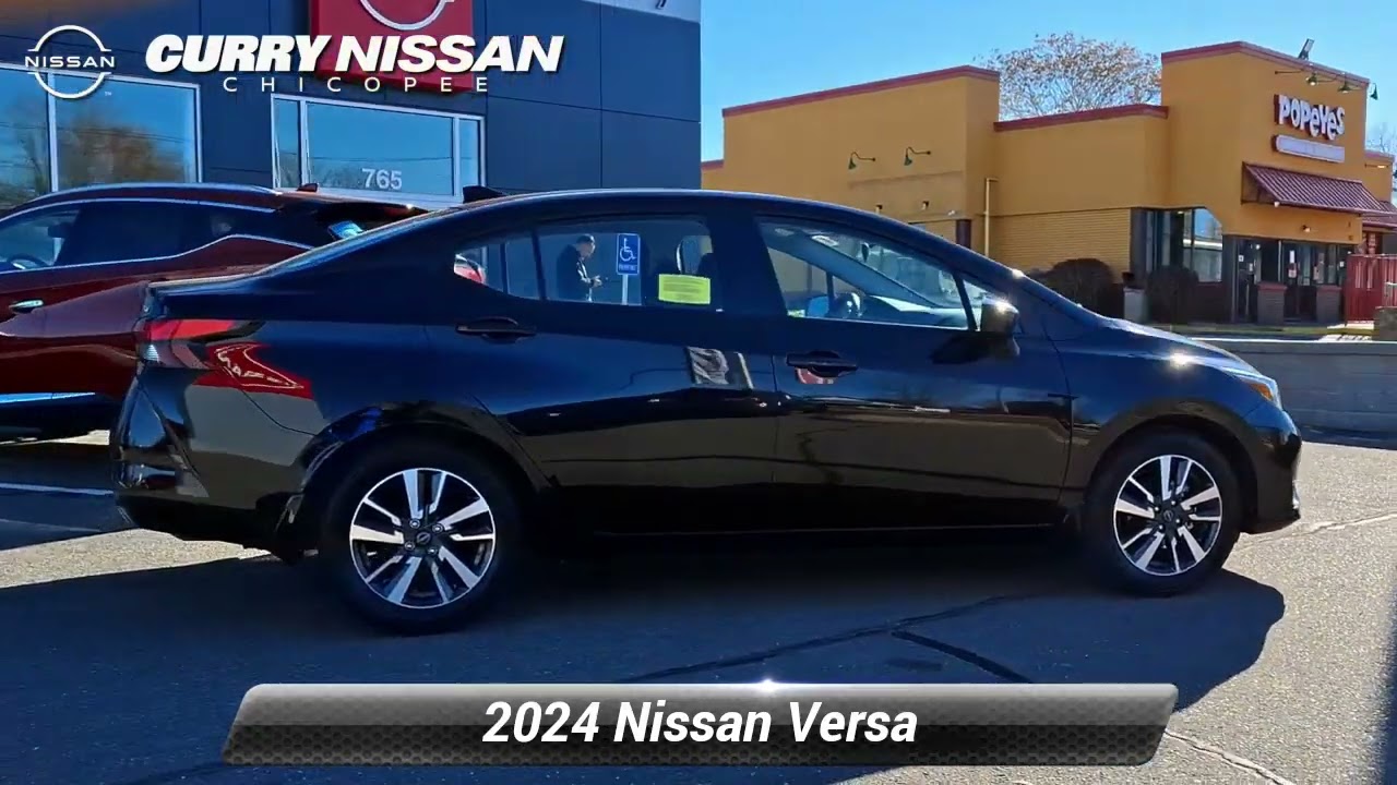Certified 2024 Nissan Versa SV, Chicopee, MA CN2609L