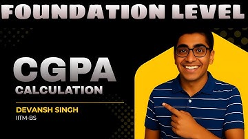 HOW TO CALCULATE CGPA IIT MADRAS BS DATA SCIENCE