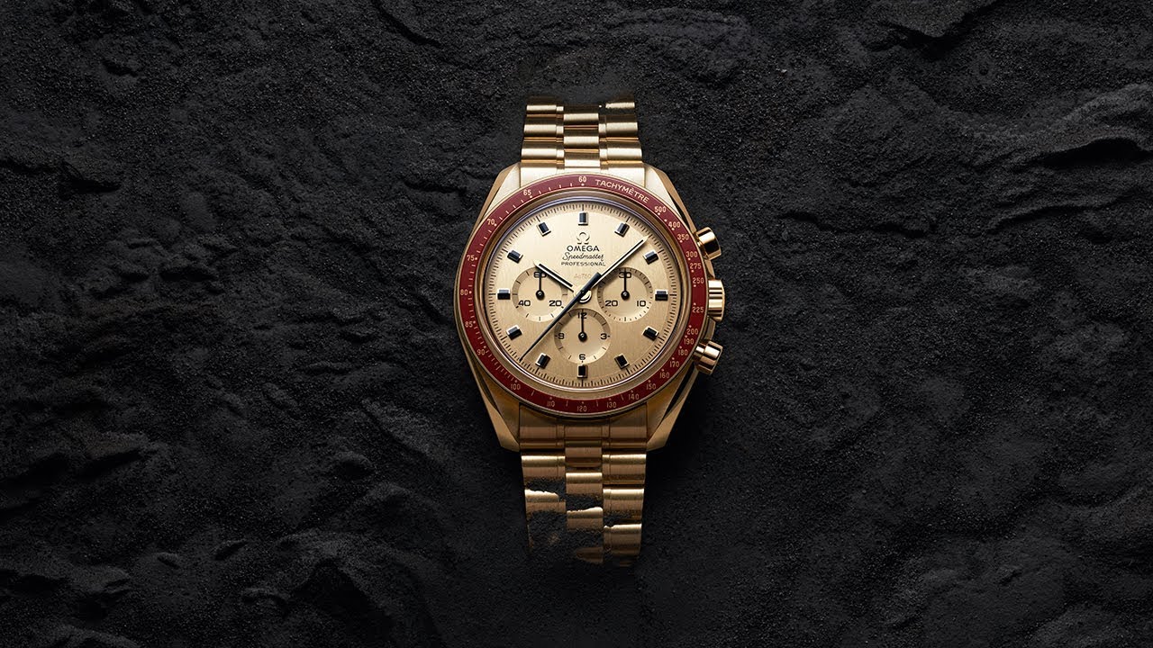 omega apollo 11 50th anniversary gold