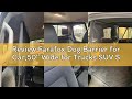 Review Farafox Dog Barrier for Car,50" Wide for Trucks SUV Sedans Pet Restraint Car Backseat,Backsea