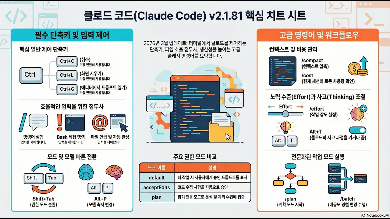 클로드 코드 치트 시트