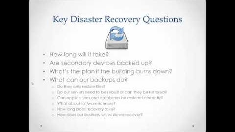 Disaster Recovery vs. Business Continuity Planning