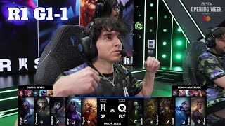 SR vs FLY - Game 1 | Round 1 LTA North 2025 Split 1 | Shopify Rebellion vs FlyQuest G1 full