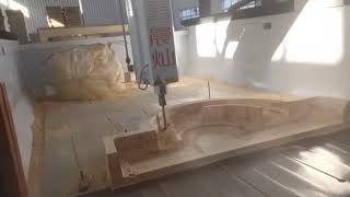 large size foundry wood pattern milling CNC Machines CNC Milling centers at customers shop Dec 2020