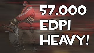 Playing with 57 000 edpi as Heavy!