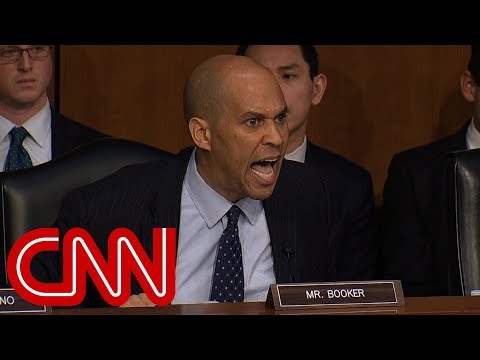 Cory Booker rips DHS chief's "amnesia" over Trump comments