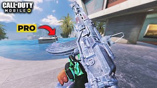 Played against a DLQ Leaderboard player while using this AK47 Frostbrand in COD Mobile!