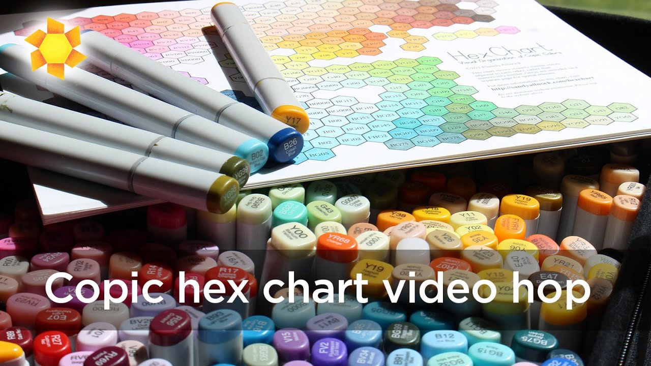 Copic Hex Chart Printable