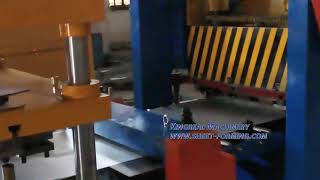 KINGREAL Full Automatic metal ceiling tile Production Line In Russia
