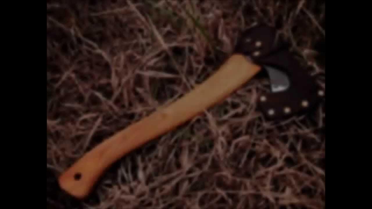 Husqvarna Camping Axe before and after regrind and refinishing YouTube