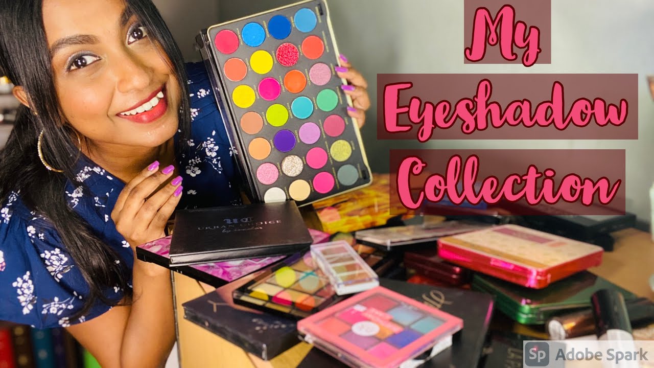 My Eyeshadow Collection || Top 10 Favourite Eyeshadow Palettes available in India