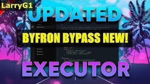 [Update] ROBLOX EXECUTOR FREE 2024 PC VERSION! | BYFRON BYPASS NEW / ROBLOX EXPLOIT KEYLESS!!!