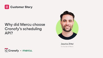 Why did Mercu choose Cronofy
