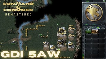 Command & Conquer Remastered - GDI Mission 5AW - RESTORING POWER GERMANY WEST (Hard)