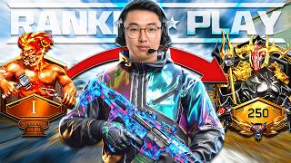 I hit the HIGHEST RANK in BO7...it broke me (T250 FULL MOVIE)