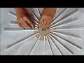 Easy and beautiful  paper wall hanging craft idea. Diy.Home decor. Paper craft. Best out of waste.