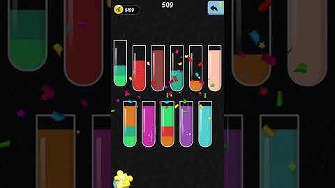 Water Sort 506, 507, 508, 509, 510, 511, 512