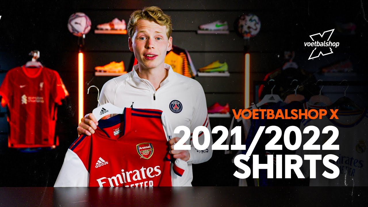 maandag weekend Wonen Welke club heeft het mooiste voetbalshirt seizoen 2021/2022? | Review |  Voetbalshop.nl - YouTube