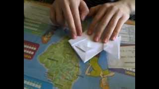 Как сделать оригами рыбку? [how To Make Origami Fish?]