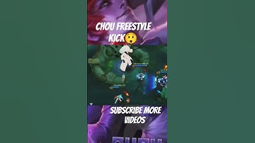 Chou freestyle kick 😲🥵 #mobilelegends #freestyleskiing #reels #lifeisbutadream #mlbb