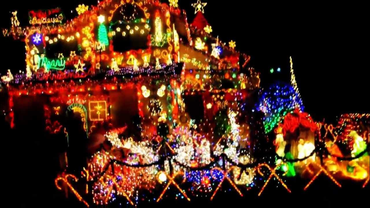 Diane Drive Antelope California Christmas Lights Video By Giofotos